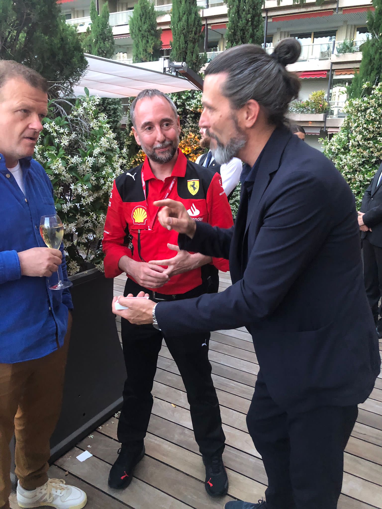 Sieko performing for AWS guests during Monaco Grand Prix hospitality