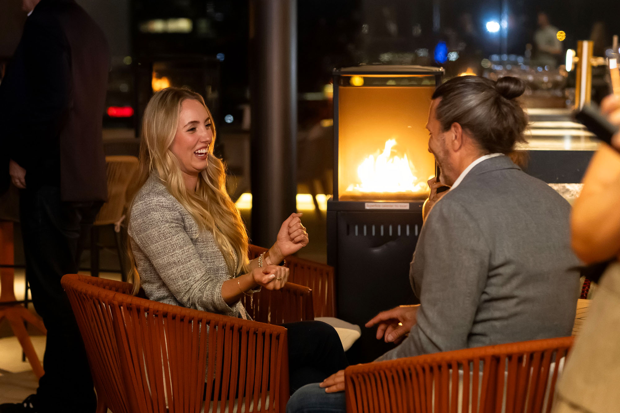 Sieko creating a strong guest reaction during a luxury private event