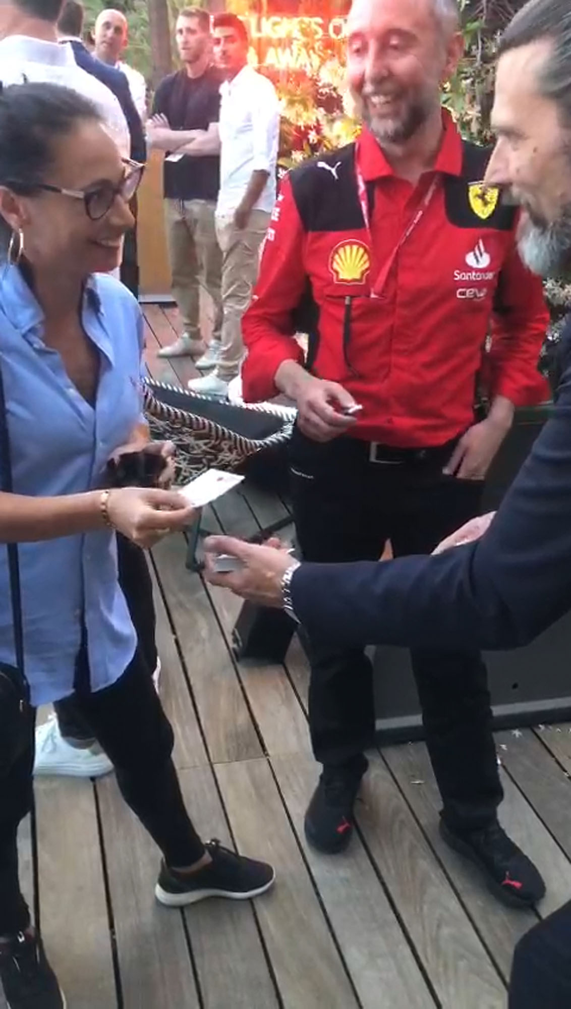 AWS and Ferrari private hospitality event in Monaco